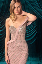 Stunning Sequin Tulle Gown CDA1504 - Cinderella Divine Prom Dress