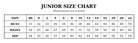 Amelia junior size chart