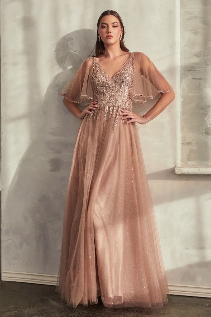 LAYERED TULLE A-LINE GOWN CDCD0175 | SMCDress LAYERED TULLE A-LINE GOWN CDCD0175 | SMCDress