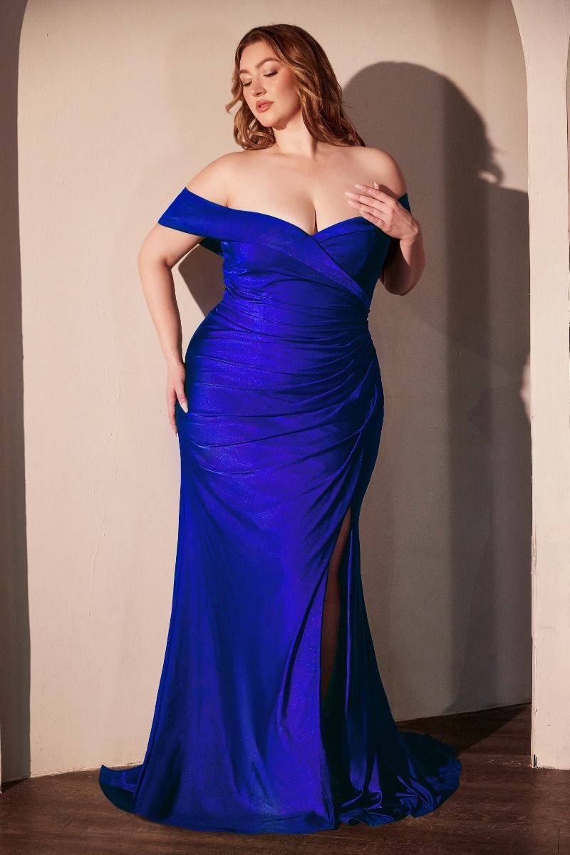 STRETCH SPANDEX OFF THE SHOULDER CURVE DRESS CDCD790C | SMCDress STRETCH SPANDEX OFF THE SHOULDER CURVE DRESS CDCD790C | SMCDress