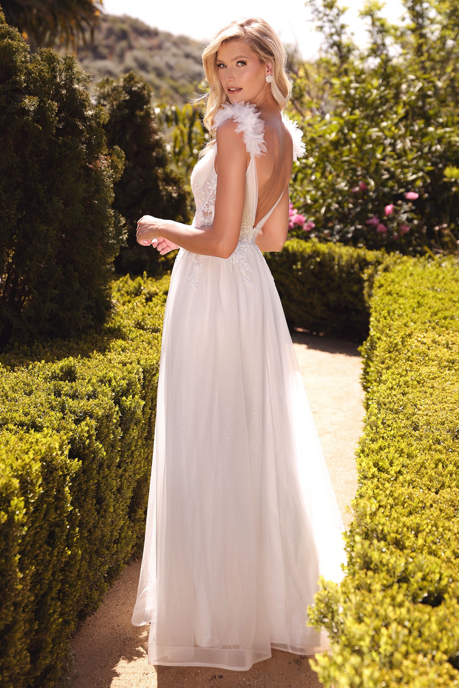 A-line bridal gown-smcdress