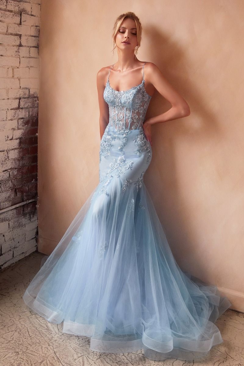 EMBELLISHED PASTEL MERMAID DRESS CDD145 | SMCDress EMBELLISHED PASTEL MERMAID DRESS CDD145 | SMCDress
