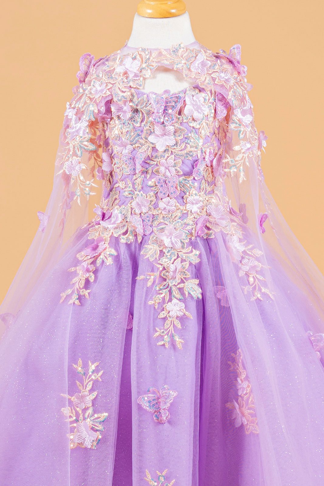 ㊟キッズさま専用✨タダシ✨Embroidered Tulle Gown Kollmer Sequin Embroidered Tulle Gown | Tadashi Shoji