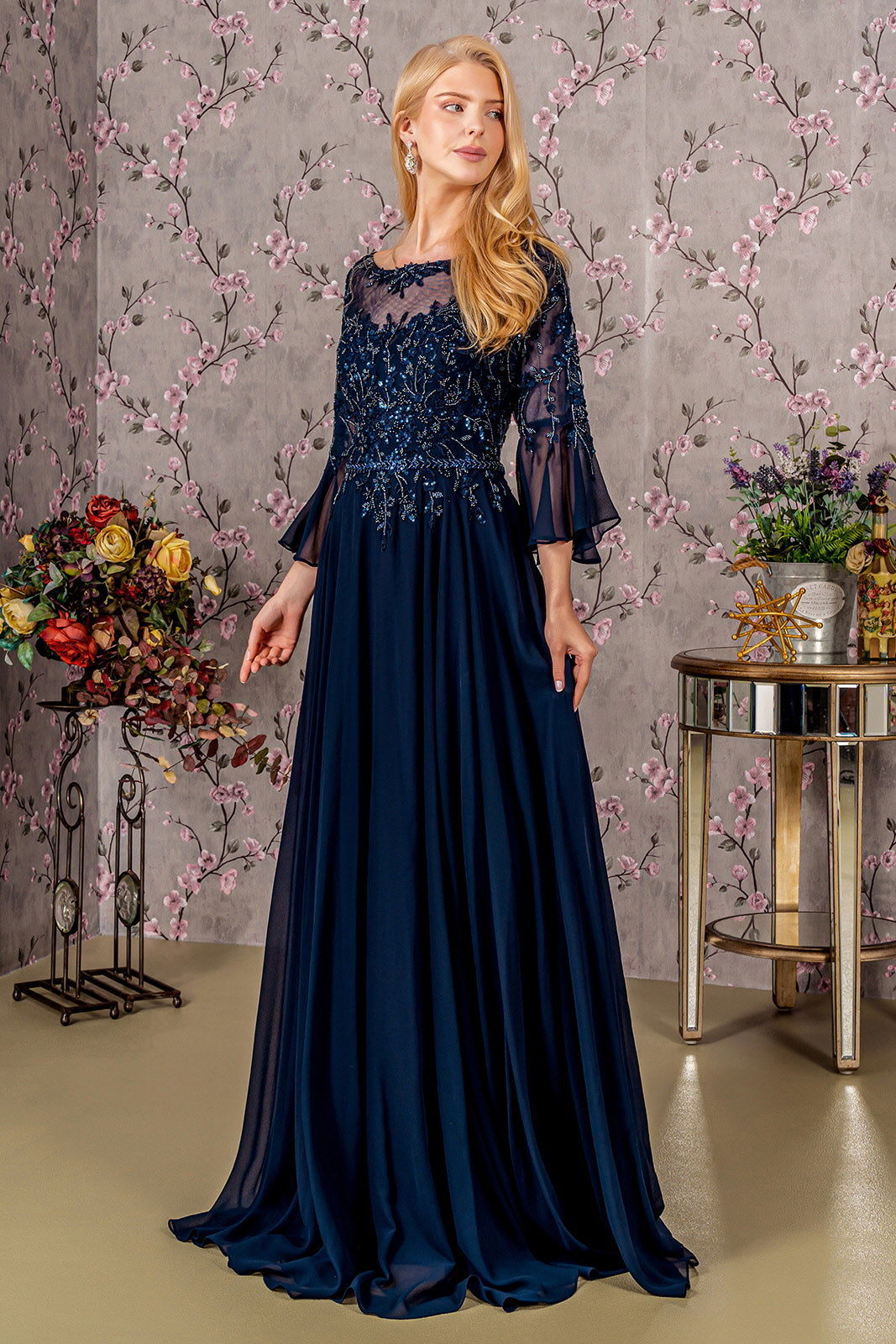 Embroidery Gauze Dress todayful 　ロングワンピ TODAYFUL（トゥデイフル）の「エンブロイダリーガーゼドレス