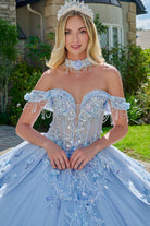 Light Blue Long Evening Dress – Elegant Party Style