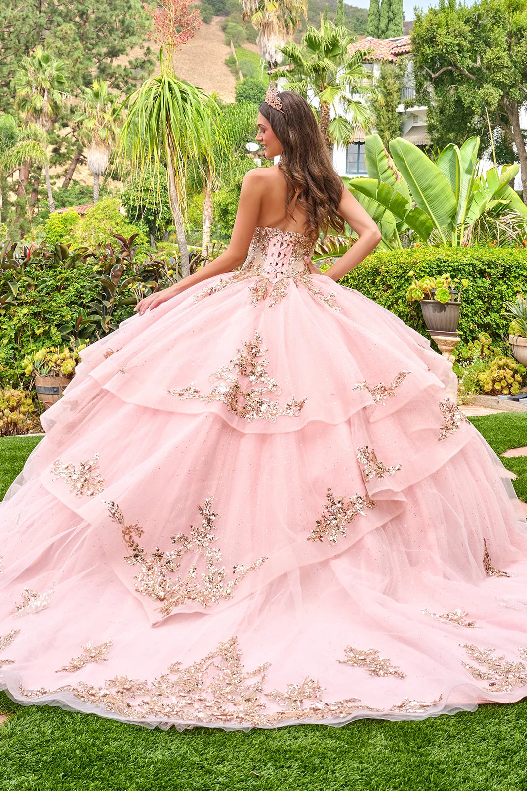 Blush Long Evening Dress – Elegant Party Style