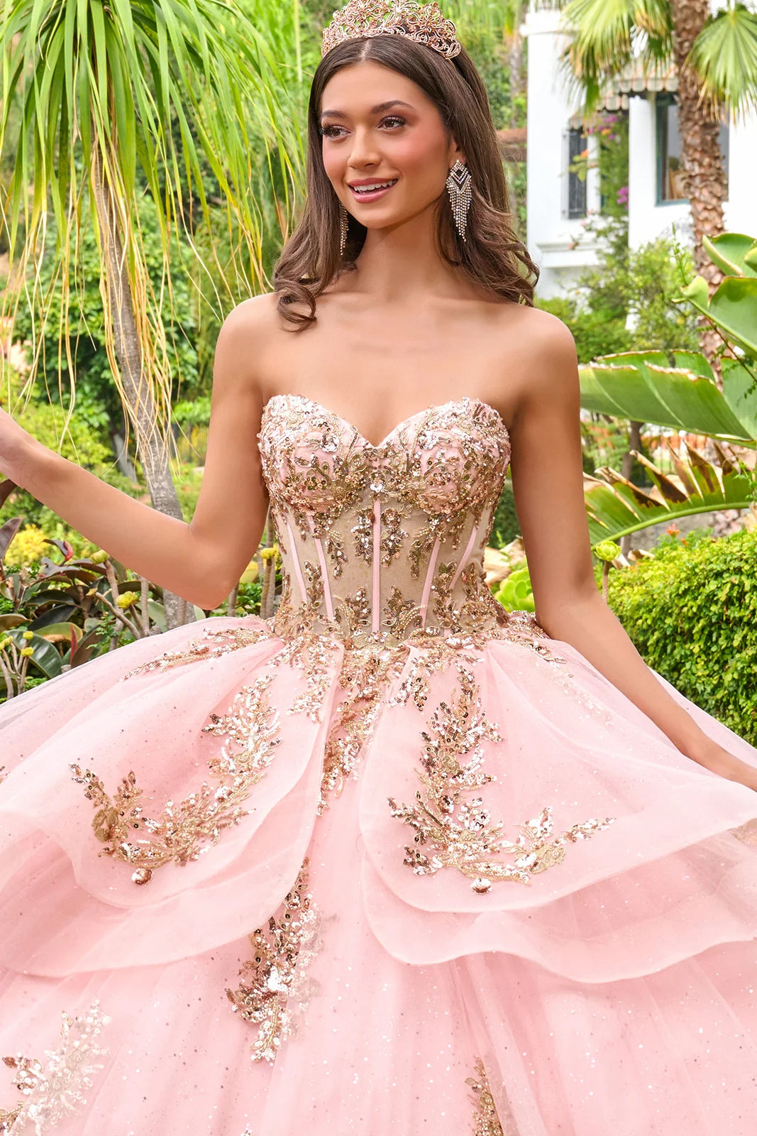 Blush Long Evening Dress – Elegant Party Style