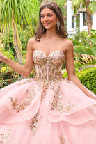 Blush Long Evening Dress – Elegant Party Style