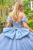 Dusty Blue Long Evening Dress – Elegant Party Style