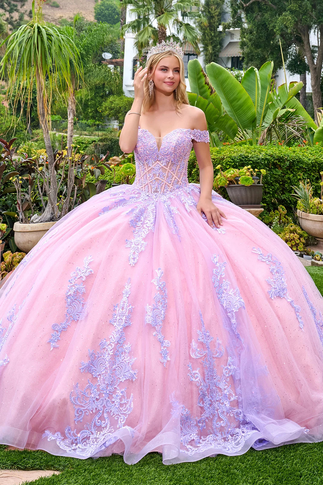 Lilac Midi Evening Dress – Elegant Party Style