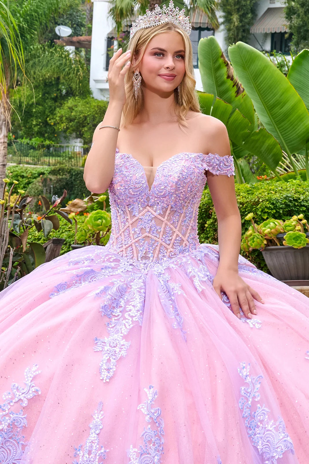 Lilac Midi Evening Dress – Elegant Party Style