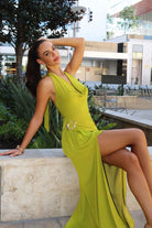 Elegant Navy Formal Evening Gown CDT218 - Cinderella Divine Prom Dress