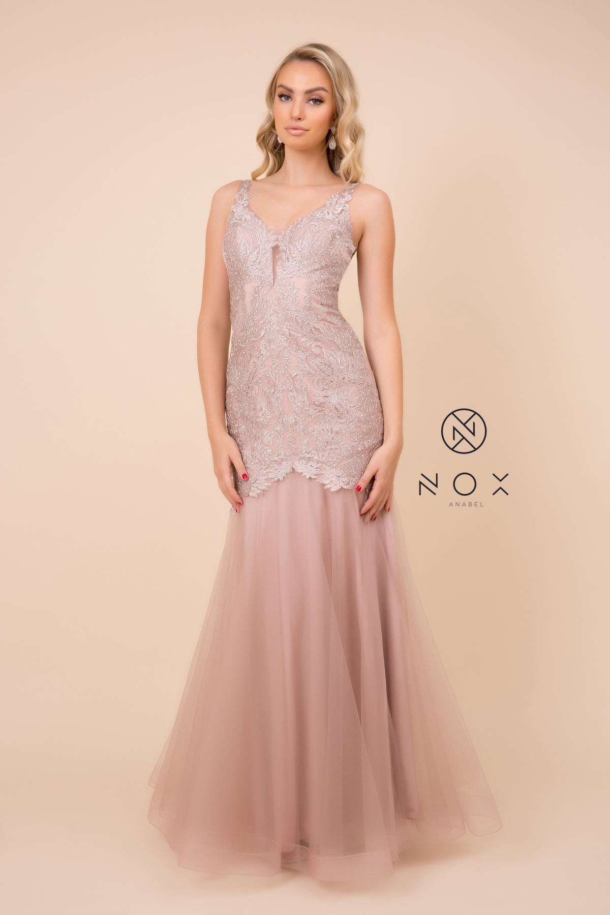Tulle Mermaid Long Evening & MOB Dress-smcdress