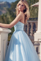 Prom gown with beaded belt-smcdress