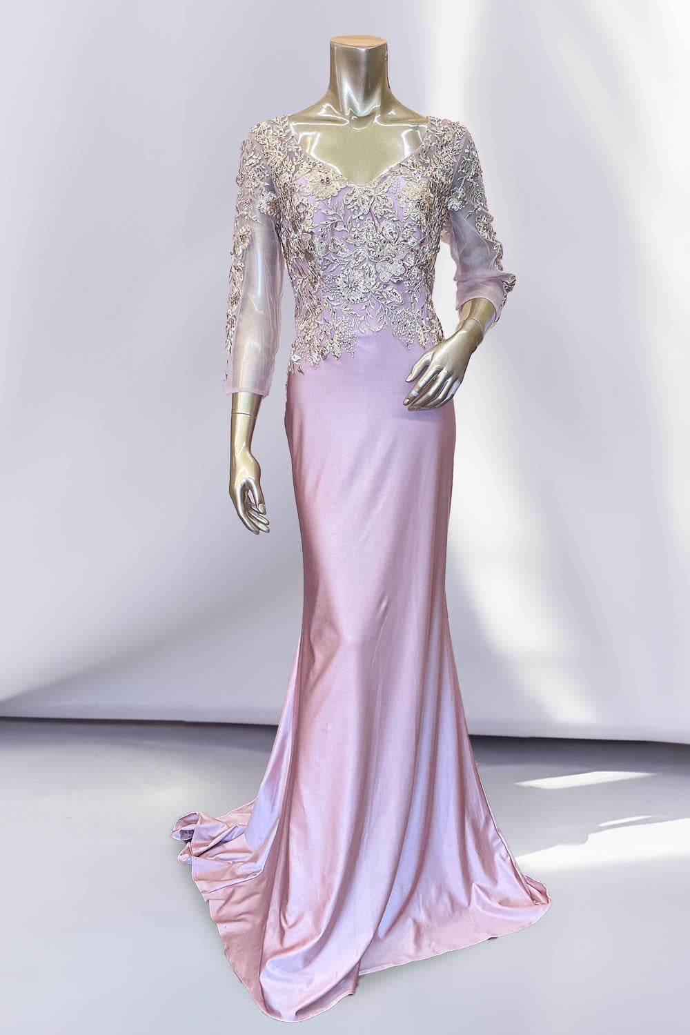 k様　Mame Satin Emboridered Dress k様 Mame Satin Emboridered Dress