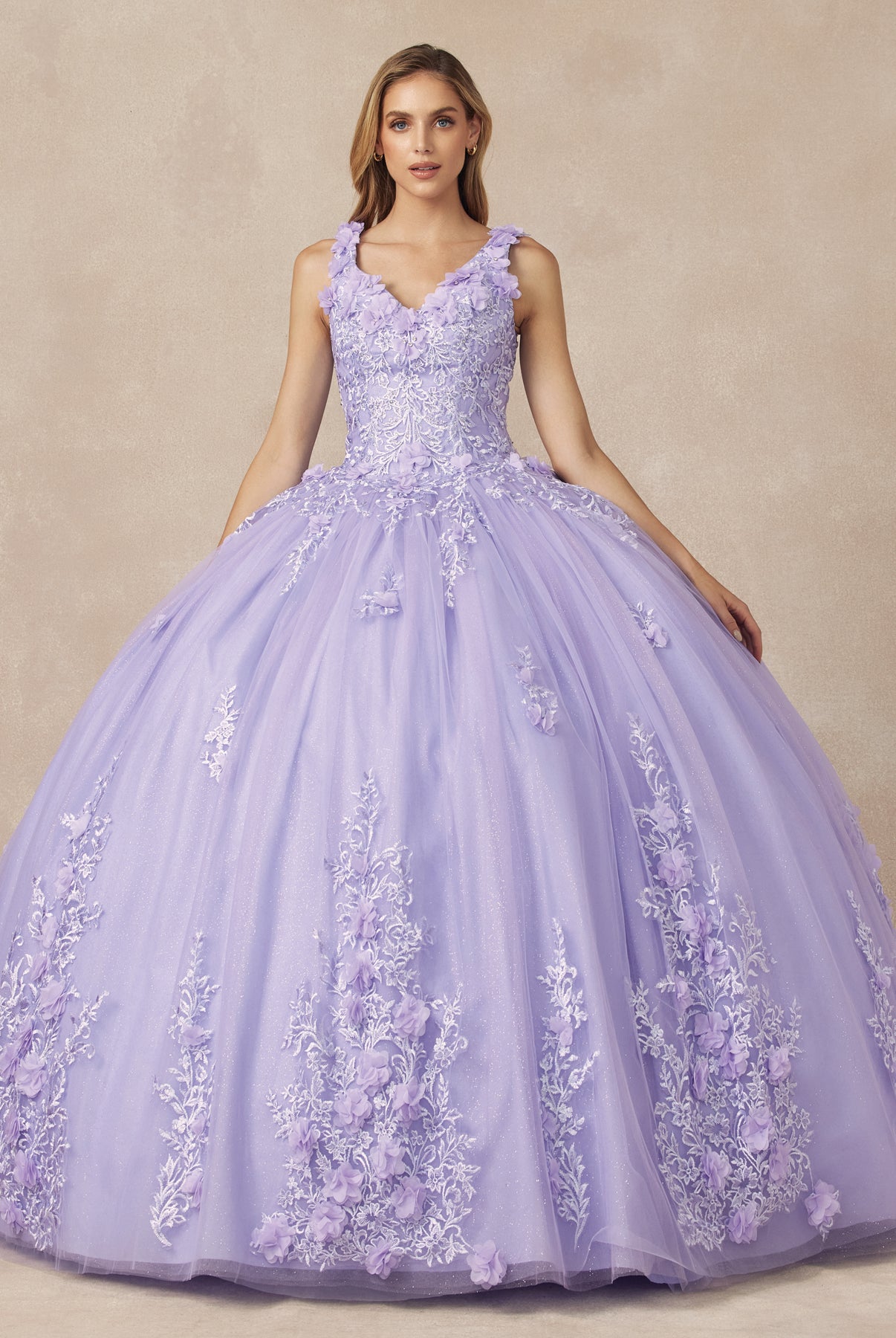 Floral ball gown dress-smcdress