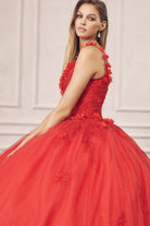 Floral ball gown dress-smcdress