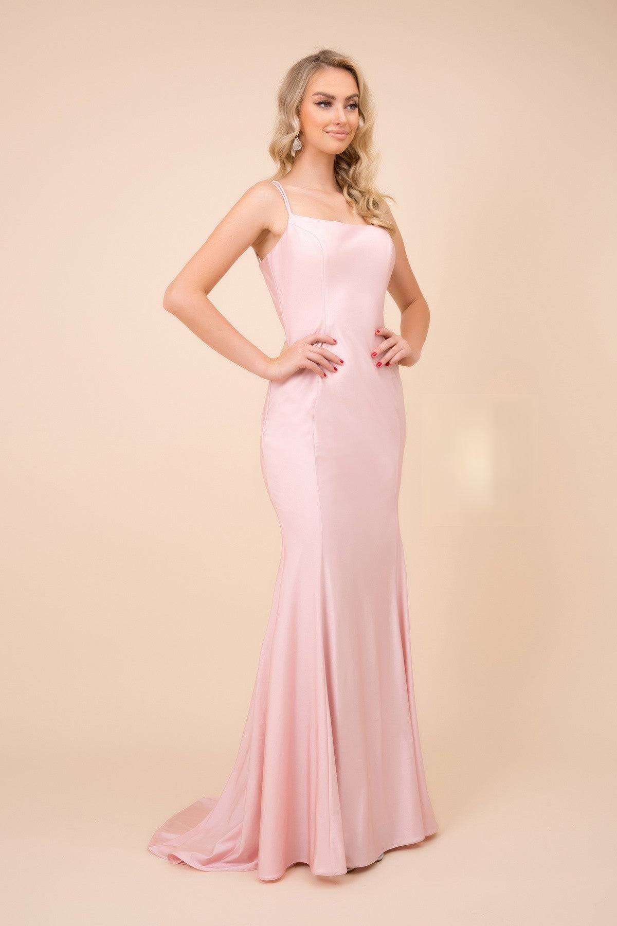 Straps Straight Mermaid Prom Dress-smcdress