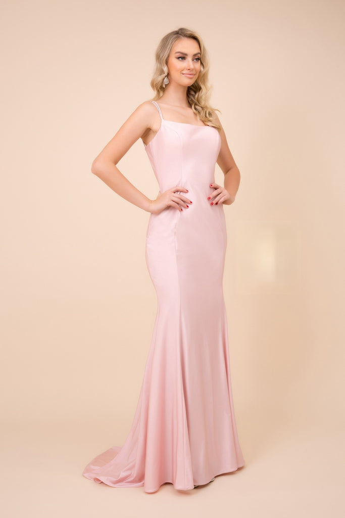 Straps Straight Mermaid Prom Dress-smcdress