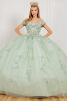 A resplendent long off-the shoulder sweetheart-neckline gown-smcdress