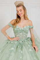 A resplendent long off-the shoulder sweetheart-neckline gown-smcdress
