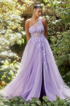 Lace appliquéd, Sequin-embellished Prom & Ball Gown-smcdress