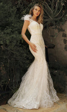 Embellished Mermiad Bridal Gown-smcdress