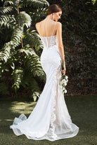 Mermaid Bridal Gown-smcdress