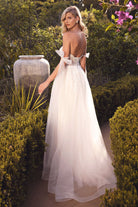 A-Line wedding gown-smcdress