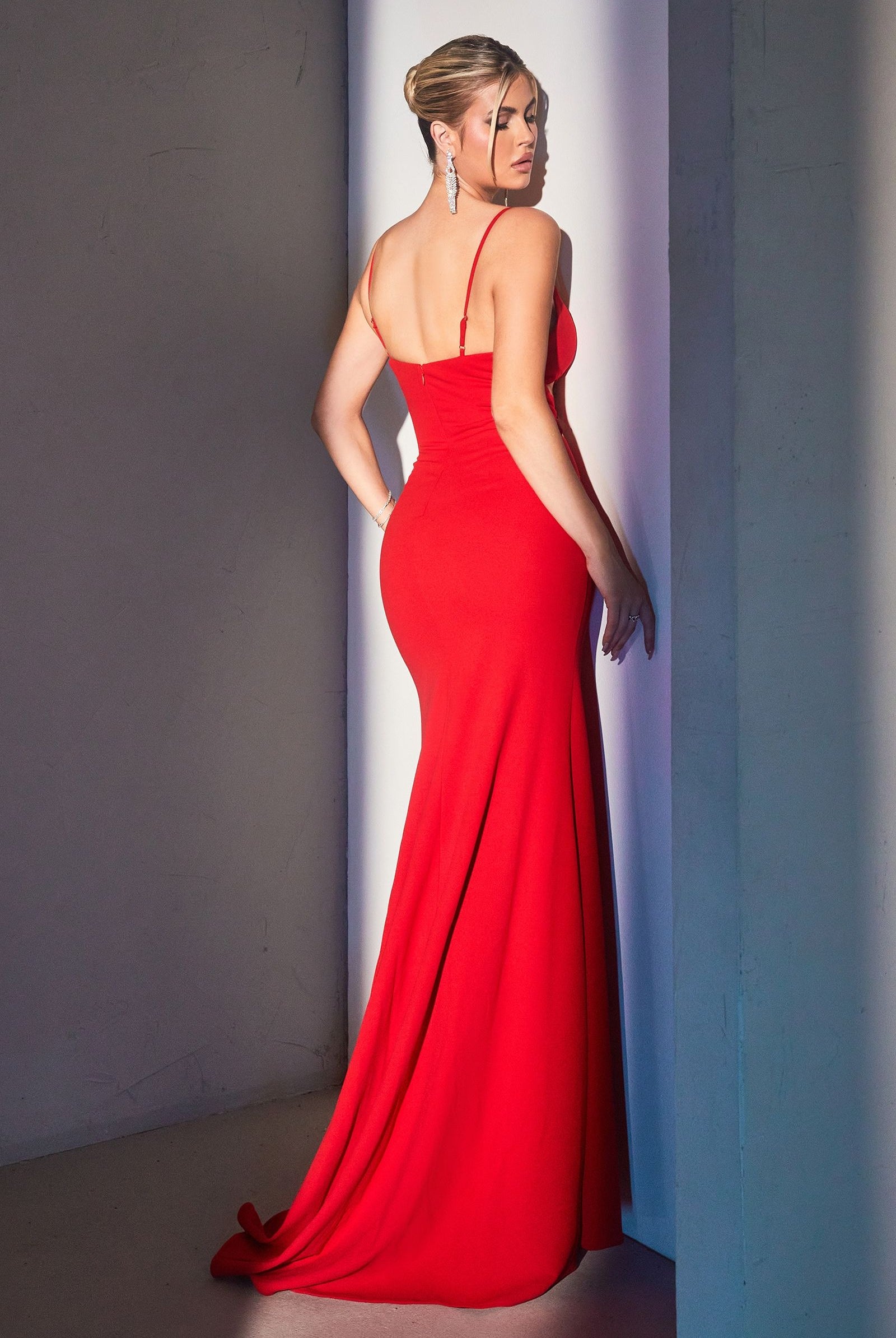 Fitted, Sexy Cut-Out Gown-smcdress