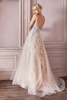 Bridal Ball Gown in Champagne-smcdress