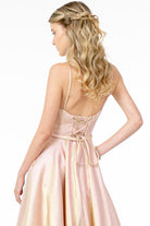 Spaghtti Strap Sweetheart Long Dress-smcdress