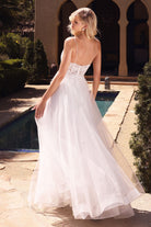 Tulle Bridal Gown-smcdress