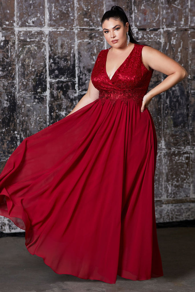 Chiffon A-Line Dress-smcdress