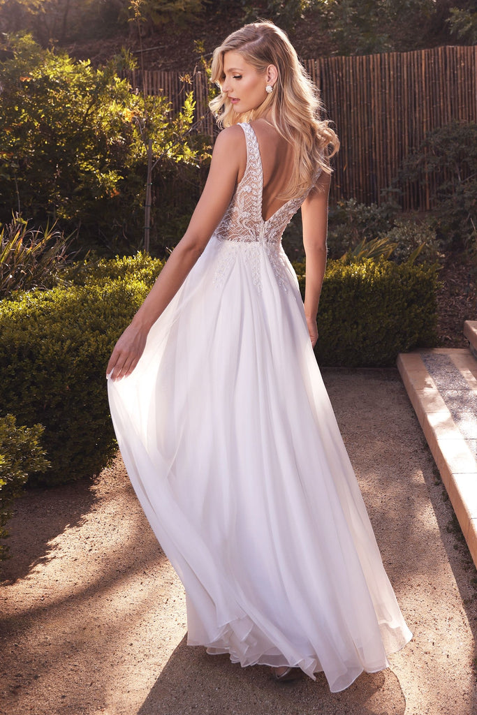 A-line bridal gown-smcdress